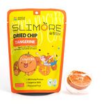 SLIMORE Korean Fruit Chips (Mandarin Orange) 6 Pouches – 100% Natural Dried Fruit Snack | Apple, Pear, Cherry Tomato & Seasonal Mandarin | No Sugar, No Additives | NIR Low-Temp Dried _ Made in KOREA